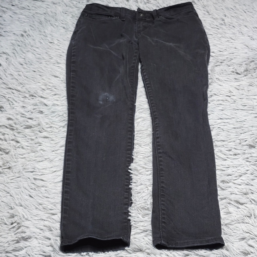 Levis Jeans Womens 4/27 Bold Curve Skinny‎ Black Denim Pants Stretch Low Rise